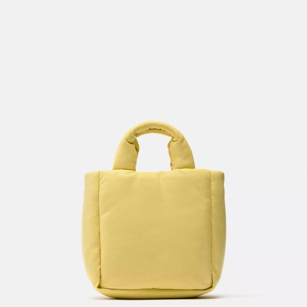 Zara Quilted Shopper Bag